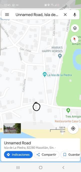 Apartmán Casa A Pie De Playa Isla De La Piedra Mazatlán Exteriér fotografie